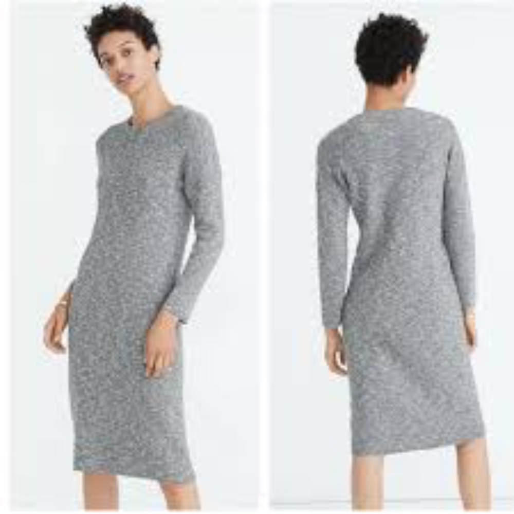 NWT Madewell Drop-Shoulder Sweater Dress